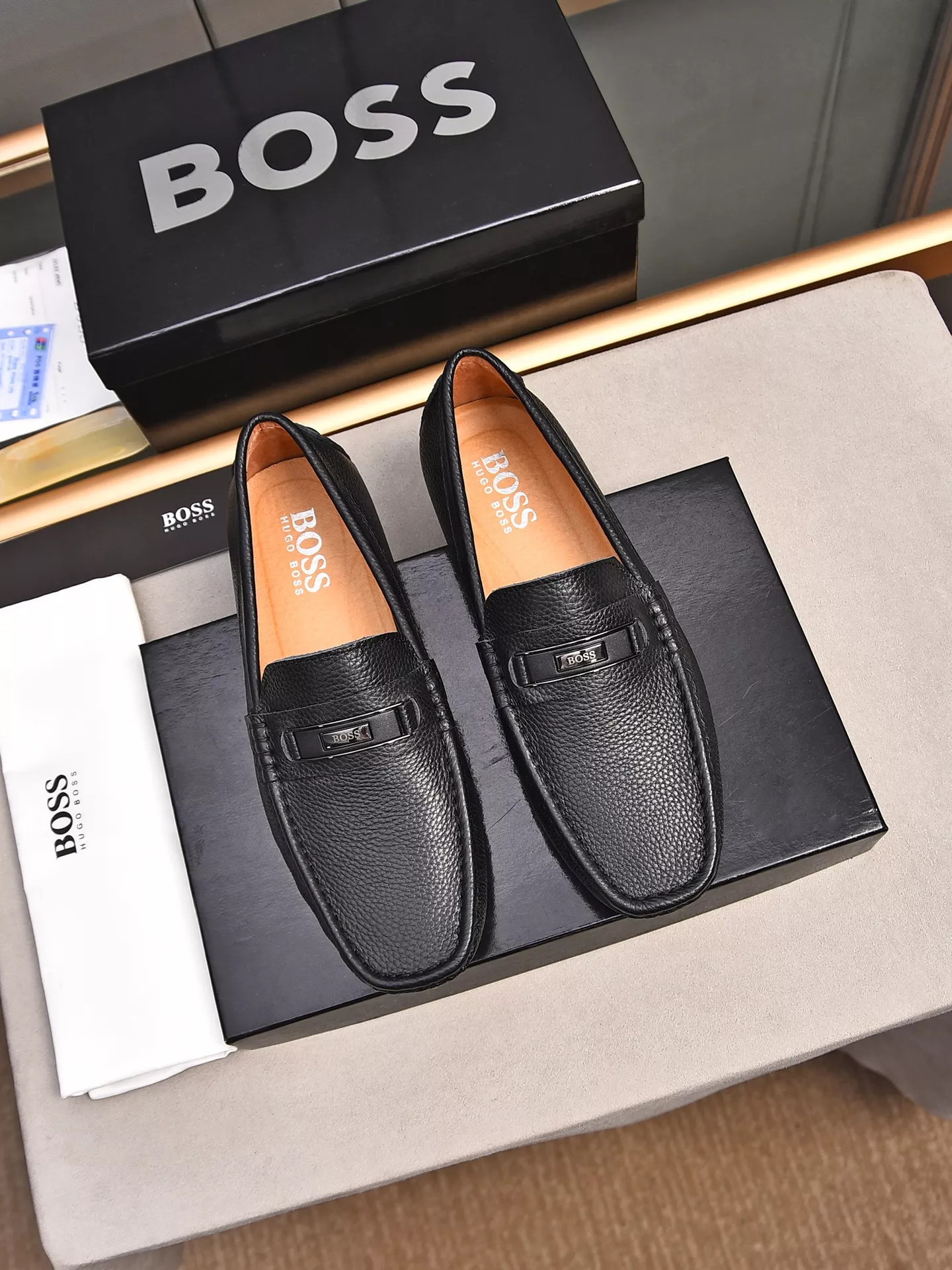 boss cuir chaussures pour homme s_12a1b77